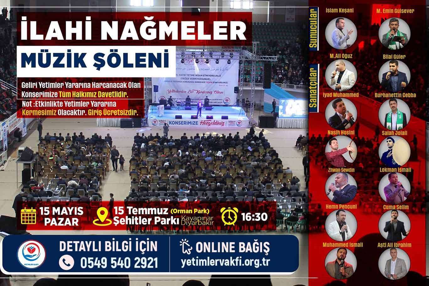 Hazirîyên ji bona Şahîya muzîk ya surûda îlahîyê temam bûn