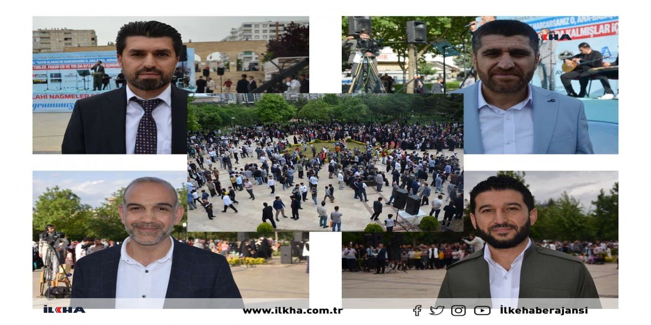 "İlahi Nağmeler Müzik Şöleni"ne katılan sanatçılar duygularını paylaştı