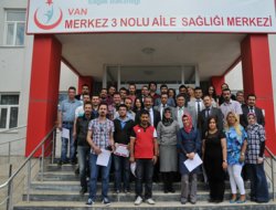 Van'da aile hekimlerine sertifika verildi