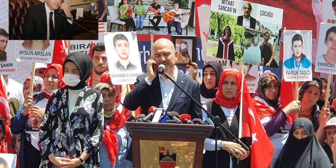 Cumhurbaşkanı Erdoğan evlat nöbetinin 1000'inci gününde ailelere seslendi