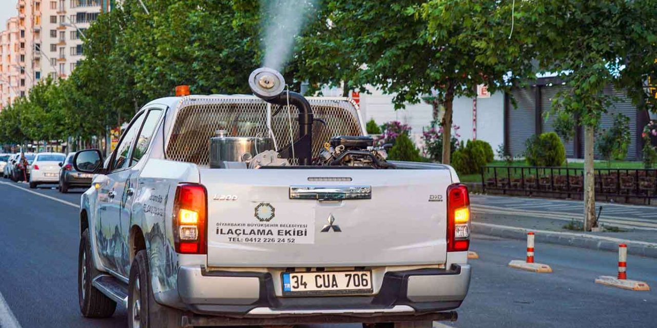 Diyarbakır'da havalar ısındı ilaçlama çalışmaları gece-gündüz yapılacak