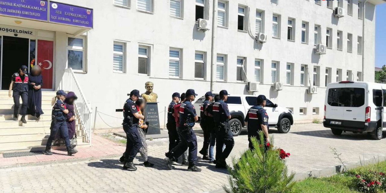 Diyarbakır’da cinayet ve PKK suçlarından 6 kişi yakalandı