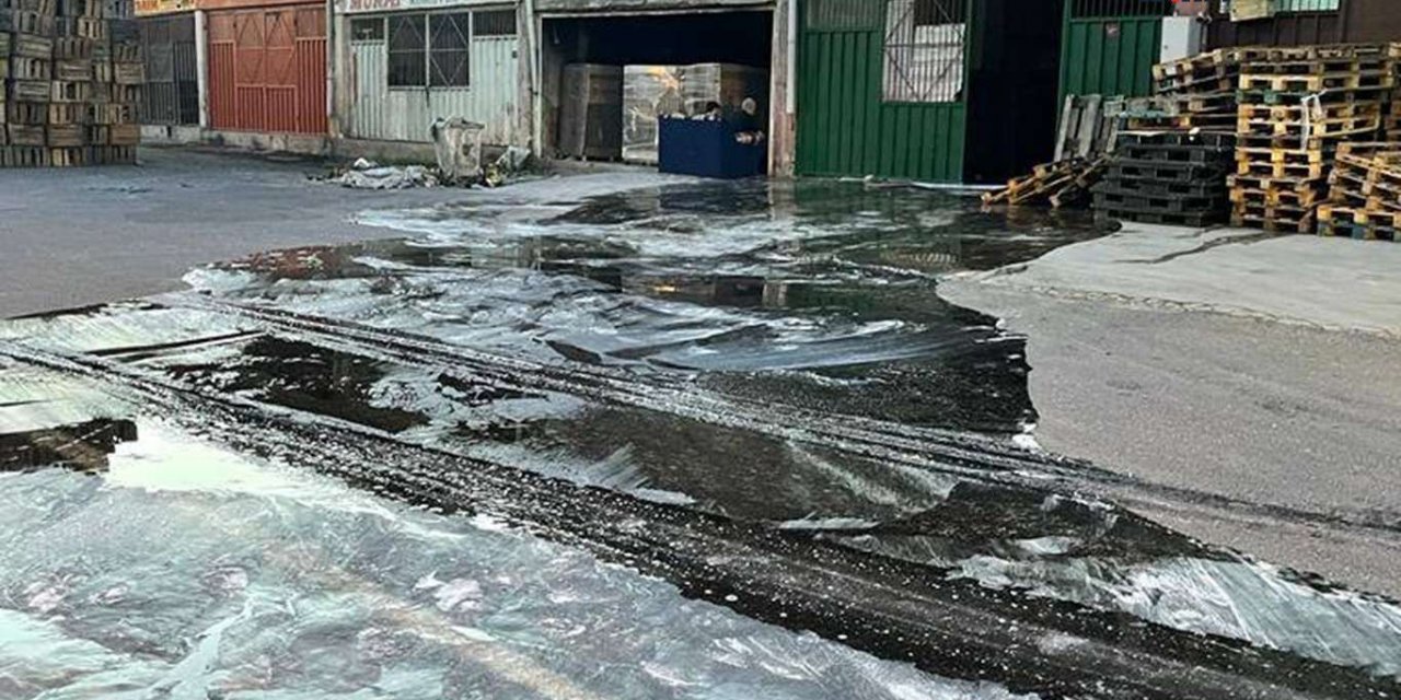 Diyarbakır'da şekerli sıvı makinesi patladı