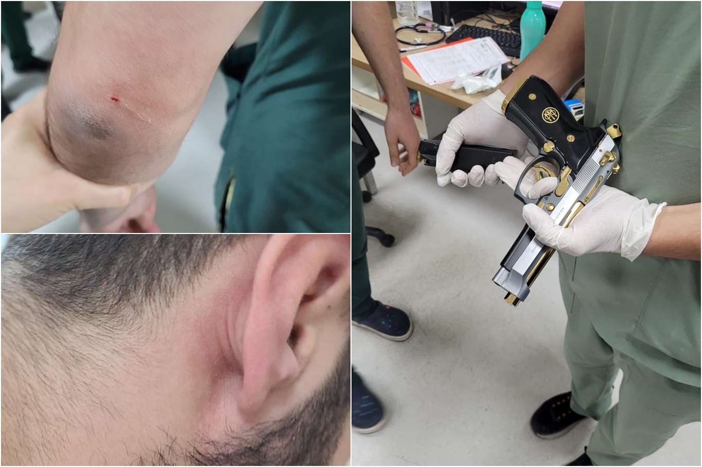 Diyarbakır’da hasta yakını doktoru darp ederek silah doğrultu