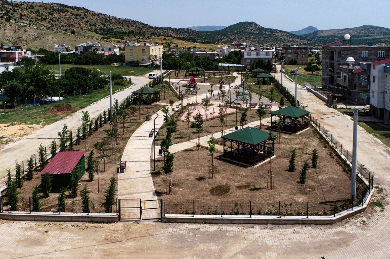 Dicle Millet Bahçesi tamamlandı