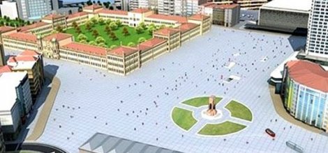 Taksim Kışlası Projesi Durduruldu