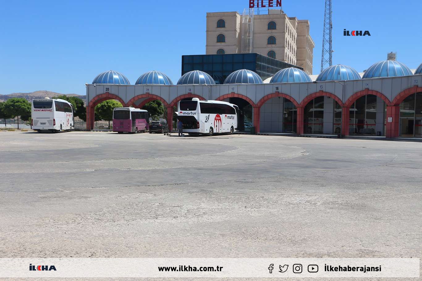 Mardin Otogarı'nda bayram hareketliliği yerine sessizlik