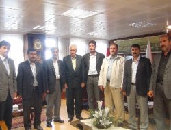 Muş HÜDA PAR'dan belediye başkanına ziyaret