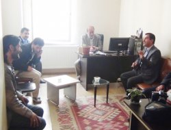 Van HÜDA PAR'dan yerel basına ziyaret