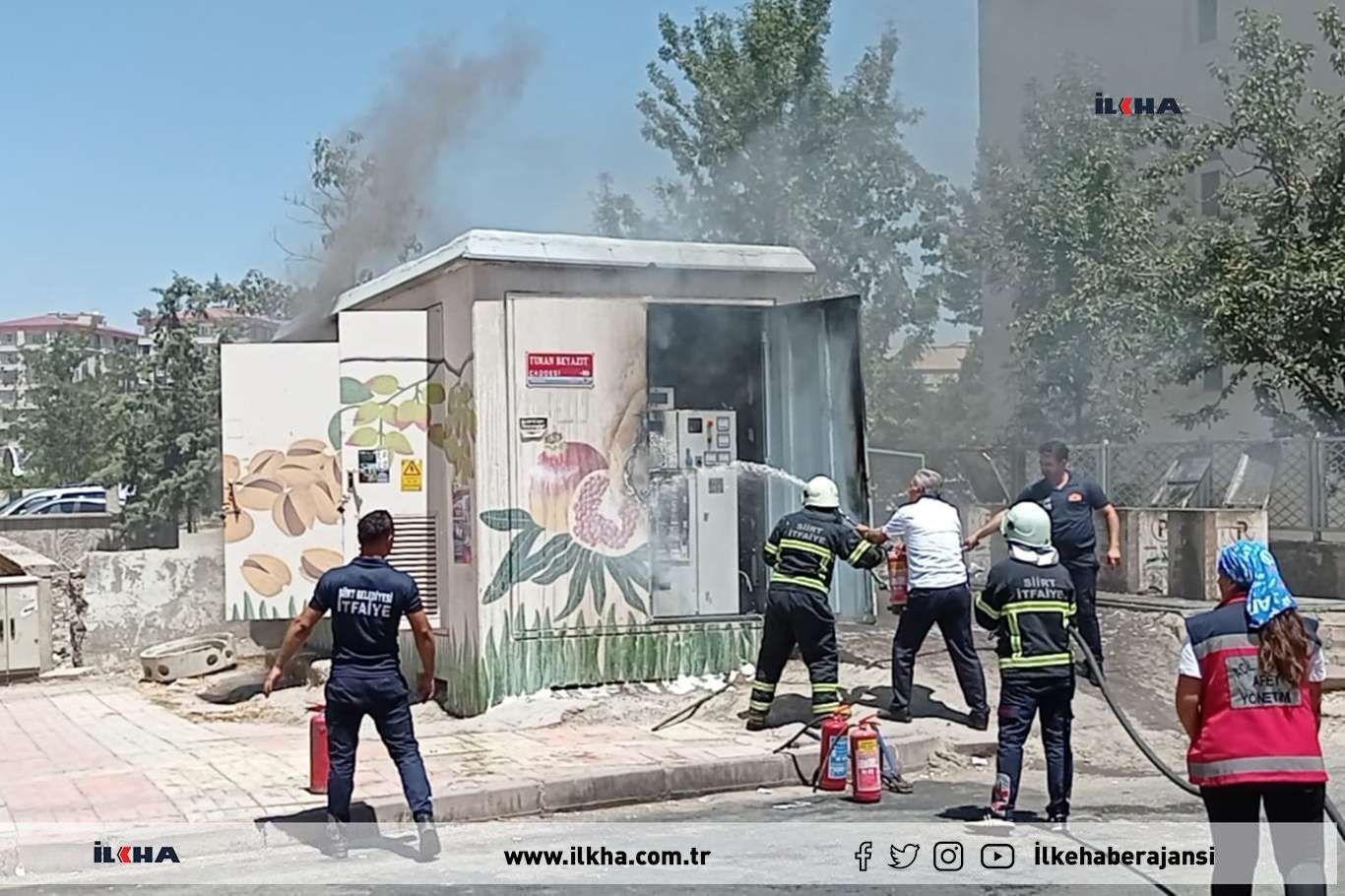 Li Sêrtê teqîna trafoyê bû sedema panîkê