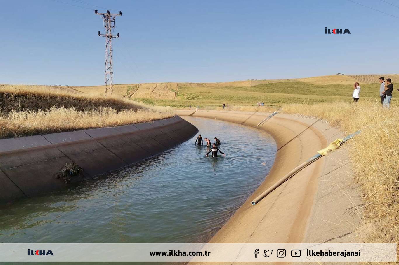Diyarbakır'da kanala düşen koyunu kurtarmak isteyen çobanın cesedine ulaşıldı