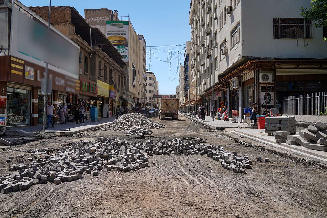Diyarbakır'da sokak sağlıklaştırma çalışmaları