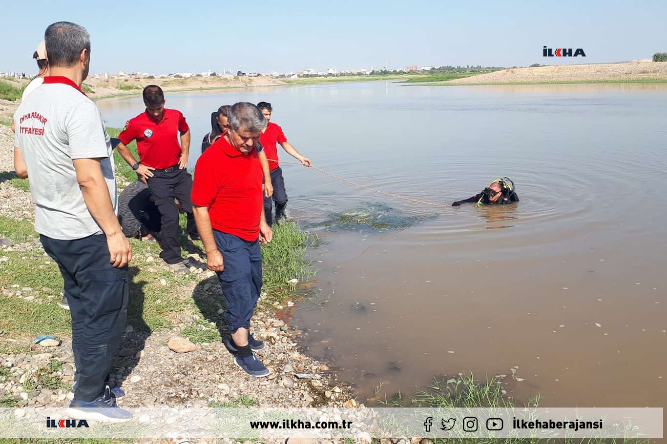 Bismil'de Dicle Nehrine giren 2 çocuk boğuldu