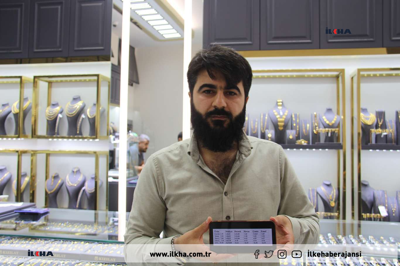 Düşük ayarlı sahte altın iddiasına işletmeden açıklama: Odanın izniyle getirilen ürünleri satıyoruz