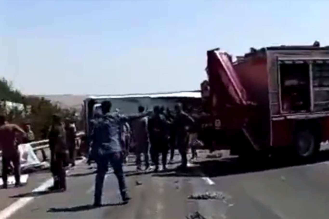 Li Entabê qeza: 16 mirî, 22 birîndar