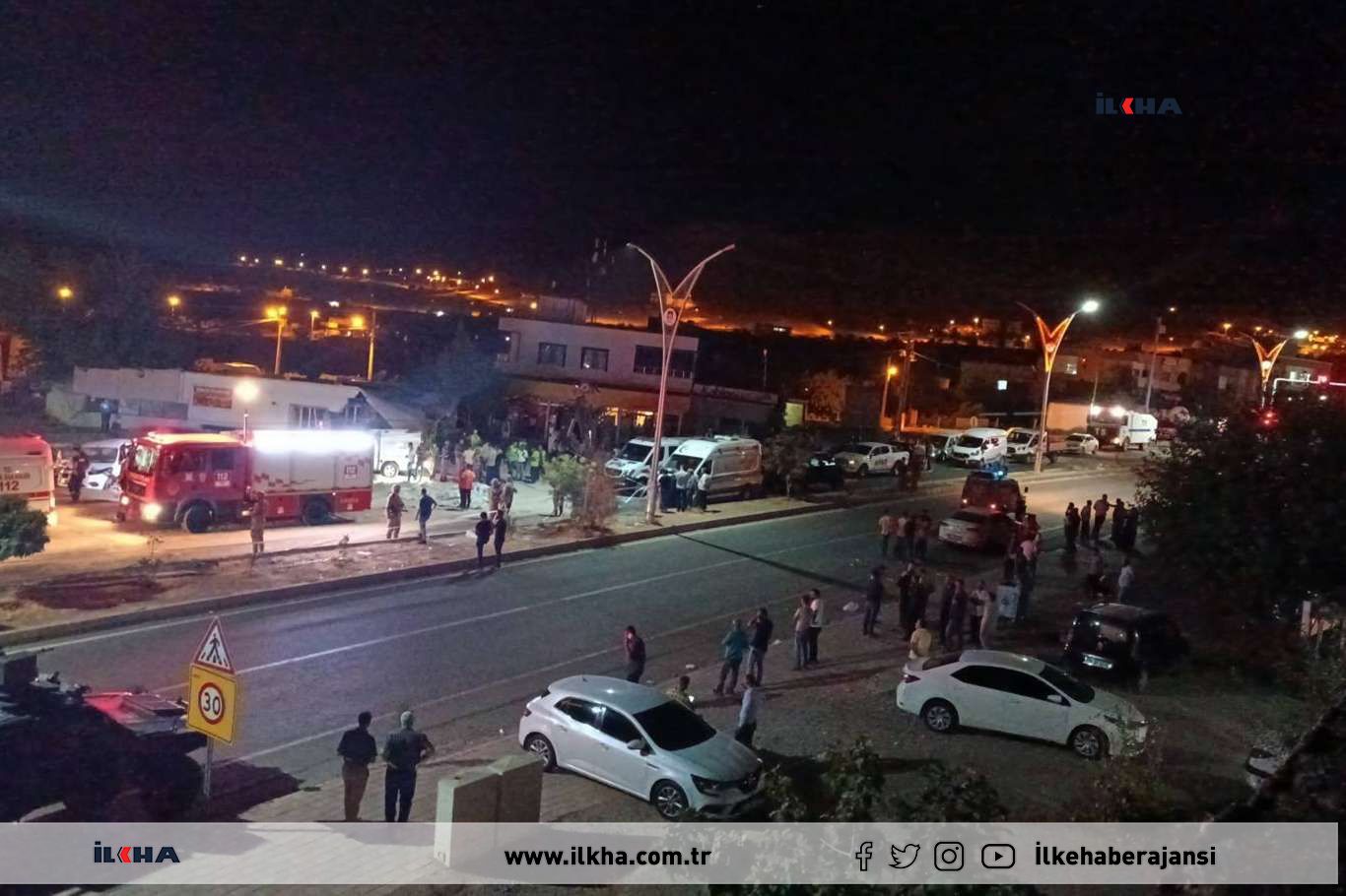 Li navçeya Dêrikê ya Mêrdînê qeza wekî qetlîamê: 19 mirî 26 birîndar