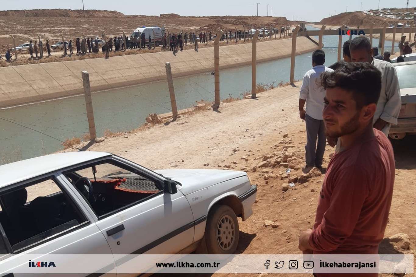 Li Serê Kanî'yê Şivanê xort yê ku ketibû qenala avê xeniqî