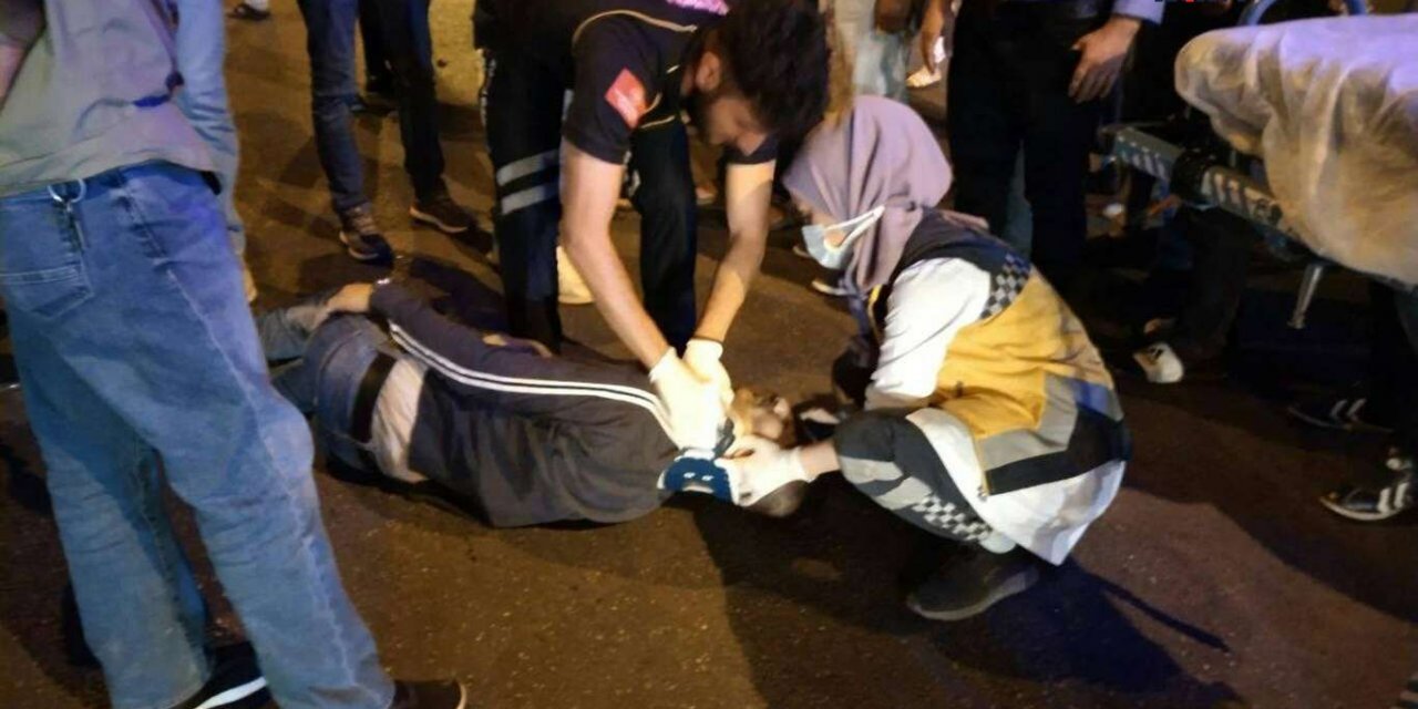 Diyarbakır Huzurevleri Mahallesinde kapkaç yaparken kaza sonucu yaralandı