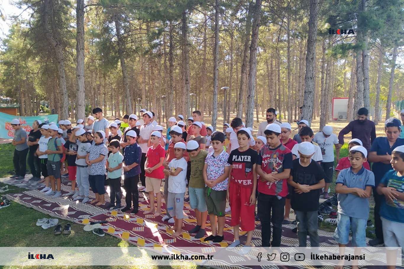Elazığ'da namaz eğitimi alan çocuklara program düzenlendi