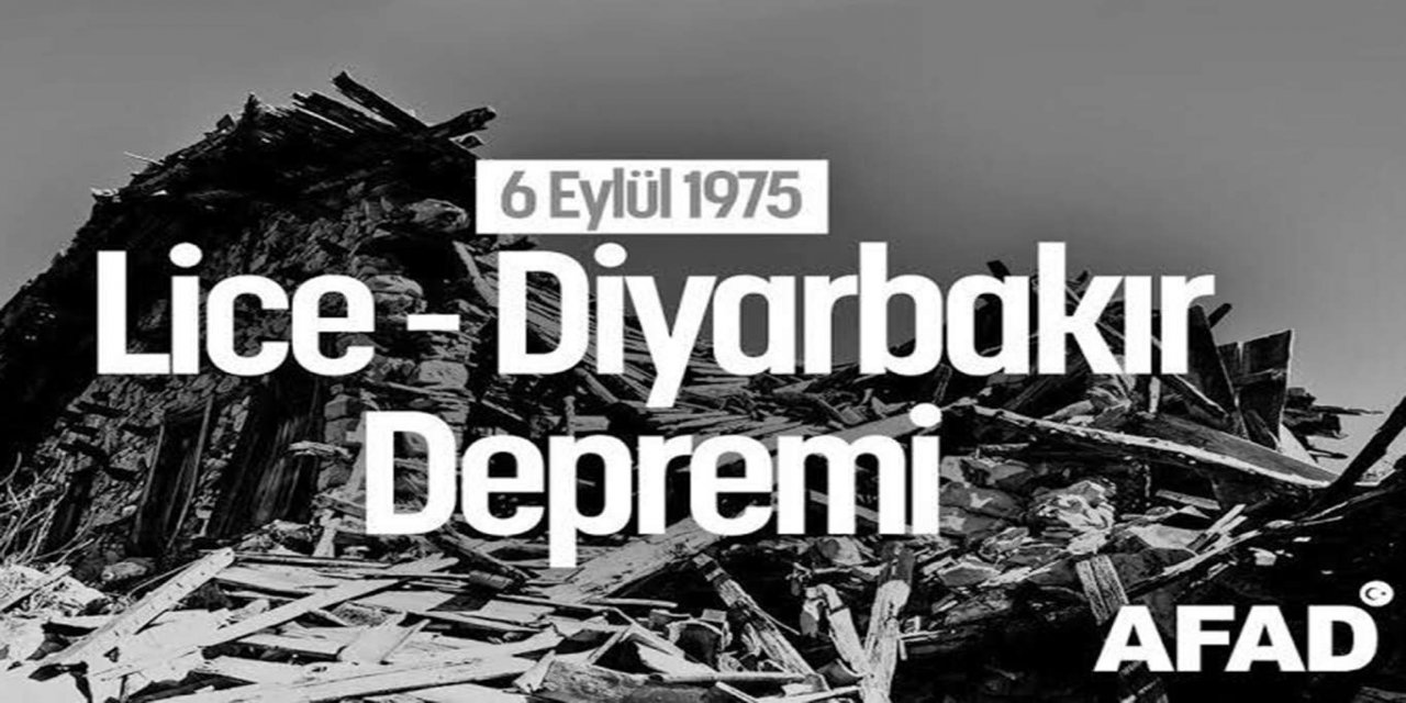 2384 kişinin hayatını kaybettiği Lice depreminin yıl dönümü