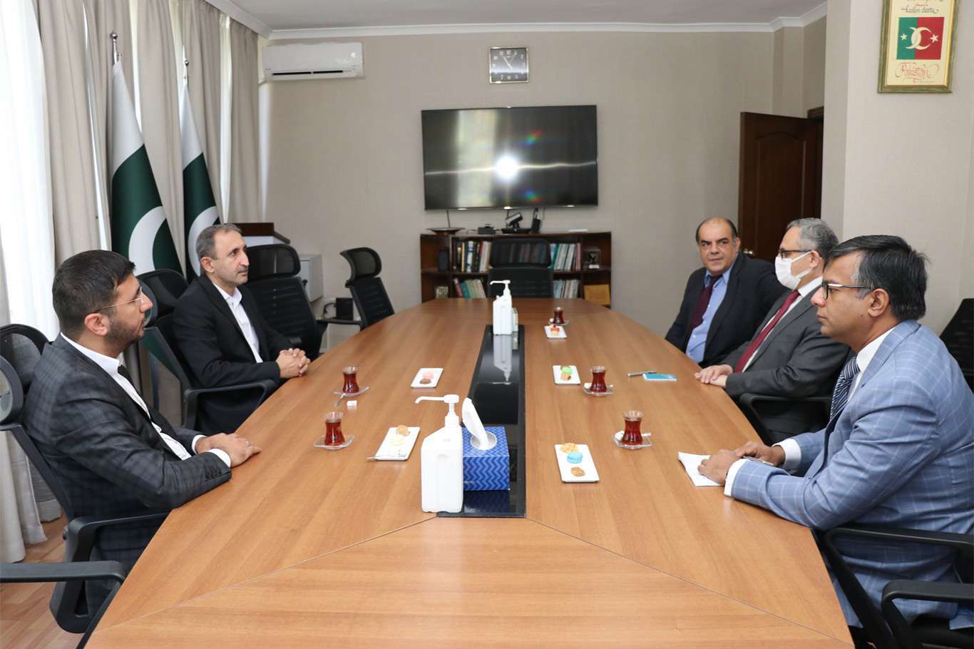 HUDA PARê sefareta Pakistanê zîyaret kir