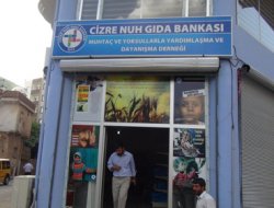 Cizre Nuh Gıda Bankası açıldı