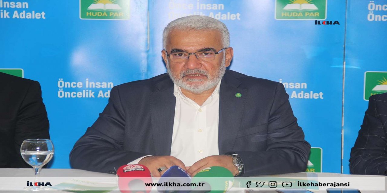 HÜDA PAR Genel Başkanı Yapıcıoğlu: Türkiye askeri cunta anayasasından kurtulmalı