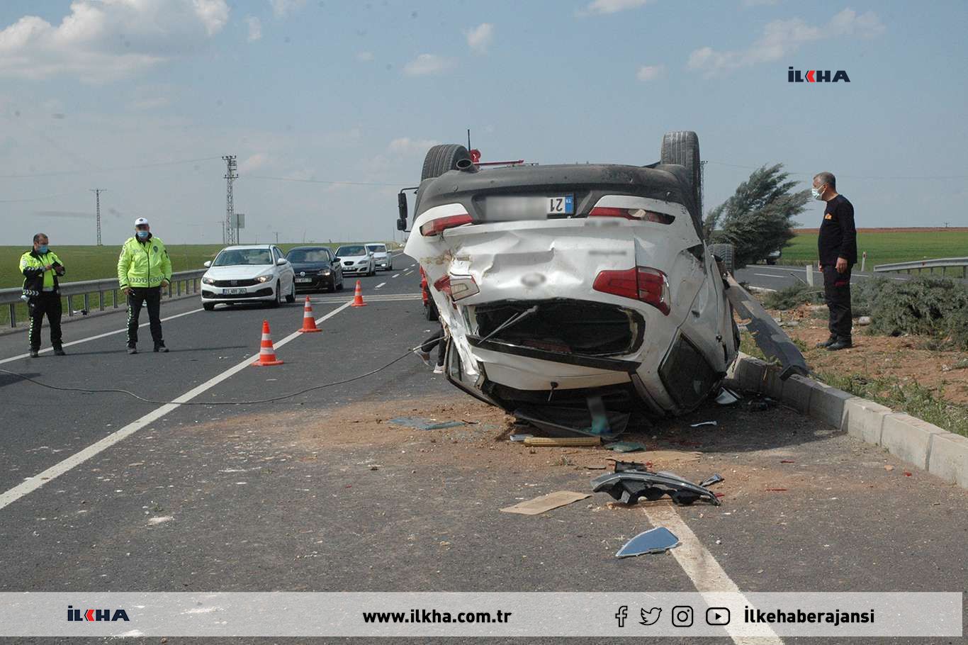 Diyarbakır'da ağustos ayında 385 trafik kazasında 2 kişi öldü 352 kişi yaralandı