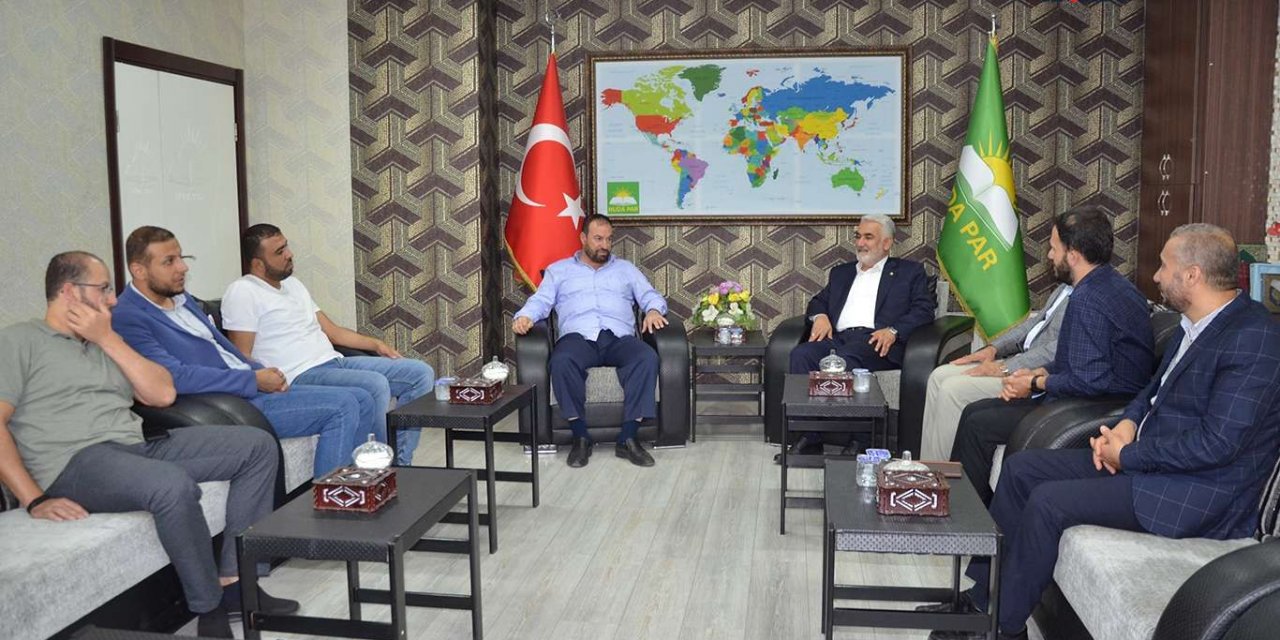 HAMAS heyetinden HÜDA PAR'a ziyaret