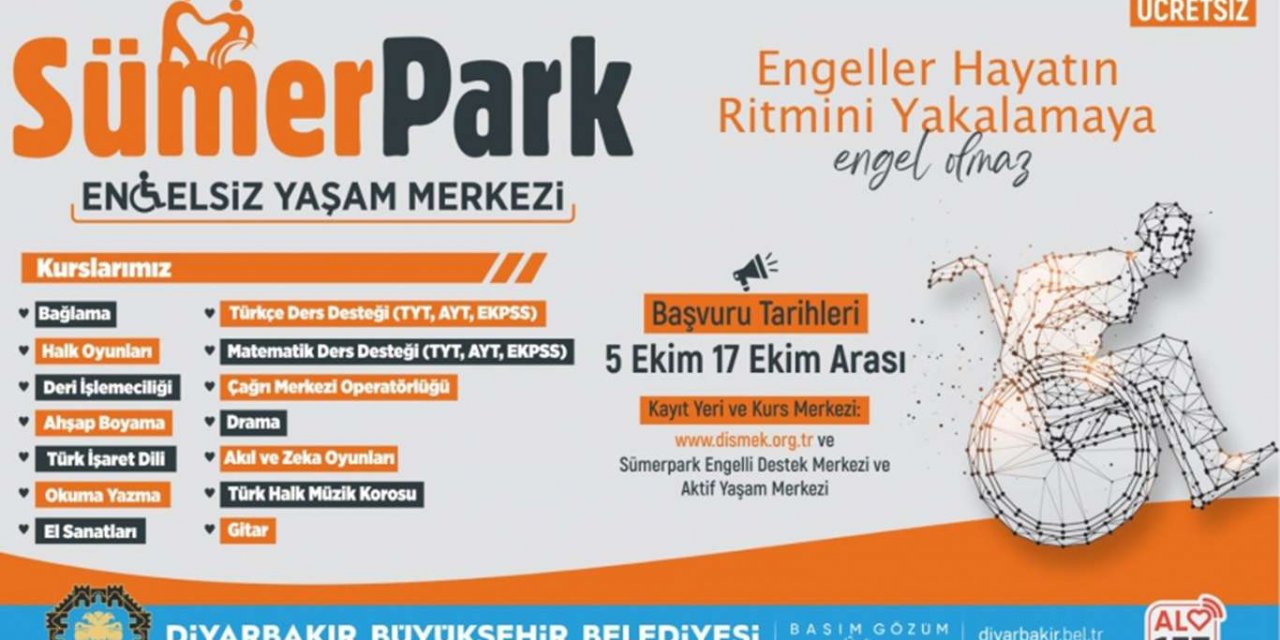 Diyarbakır'da engellilere yönelik 12 kurs açılacak