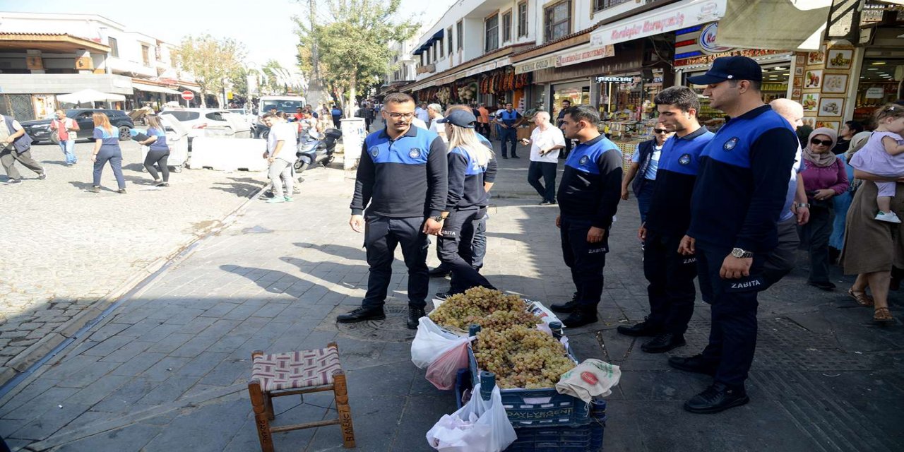 Diyarbakır’da kaldırımları işgal edenler uyarıldı