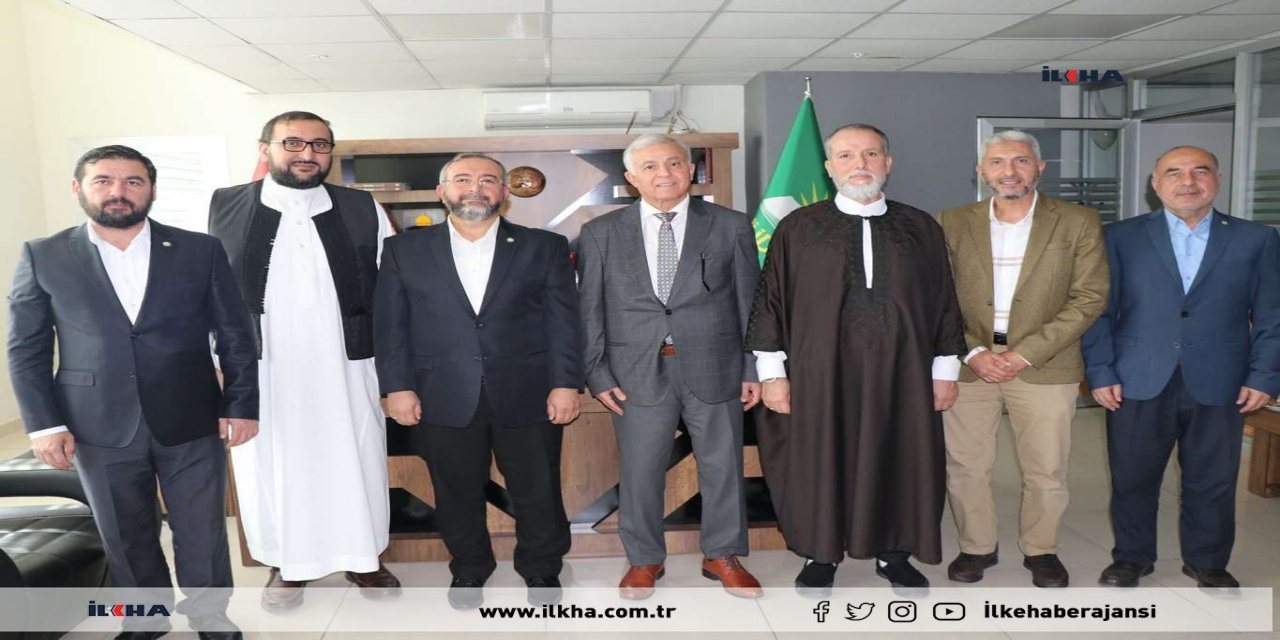 Libya Vatan Partisi'nden HÜDA PAR'a ziyaret