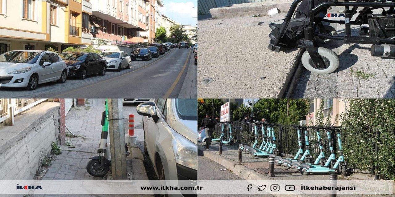 Engelli vatandaşlar hayata ulaşamıyor