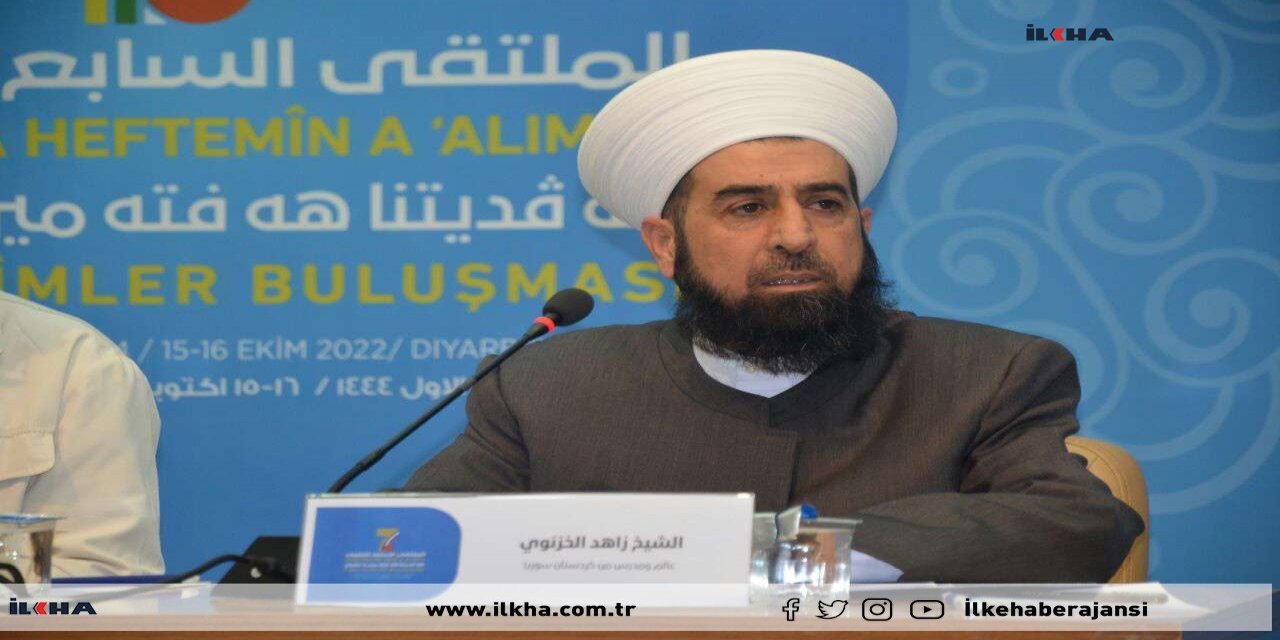 Şeyh Zahid El-Haznevî: Davetçiler çalışmalarında Allah rızasını gözetmezlerse başarılı olamazlar