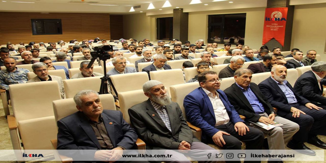 Diyarbakır'da 'Bir eğitimci olarak Hazreti Peygamber' temalı program düzenlendi