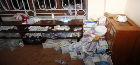 Göstericiler camiyi hastane gibi kullandı!