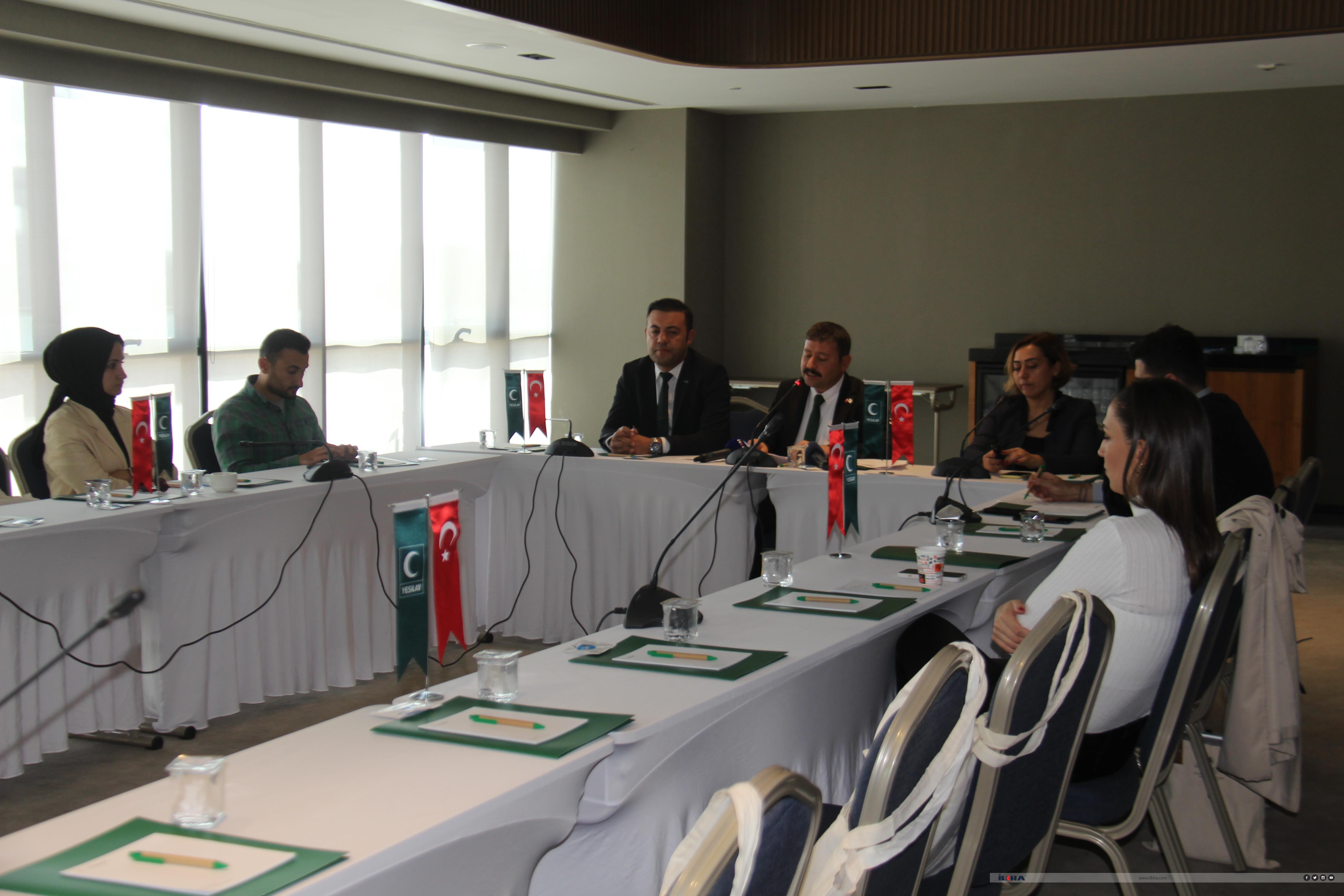 Yeşilay Diyarbakır Şube Başkanı Aktaş, basınla bir araya geldi