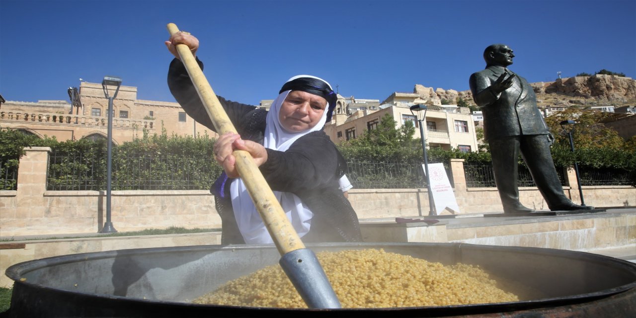 Mardin'de 1'inci Uluslararası Bulgur Festivali gerçekleştirildi