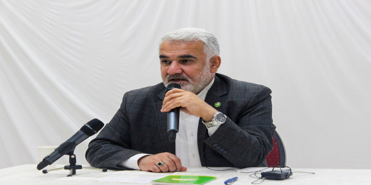 HÜDA PAR Genel Başkanı Zekeriya Yapıcıoğlu: Biz insanlara hizmet için siyaset yapıyoruz