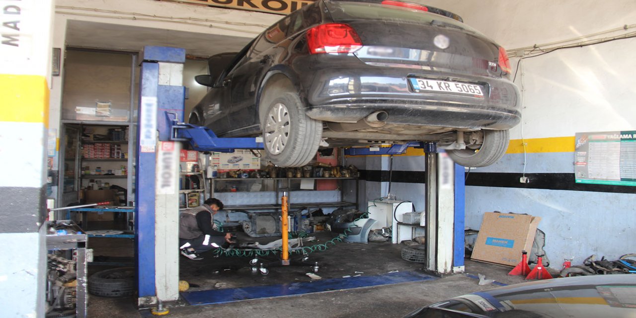 Oto tamircilerde “kış bakımı” mesaisi
