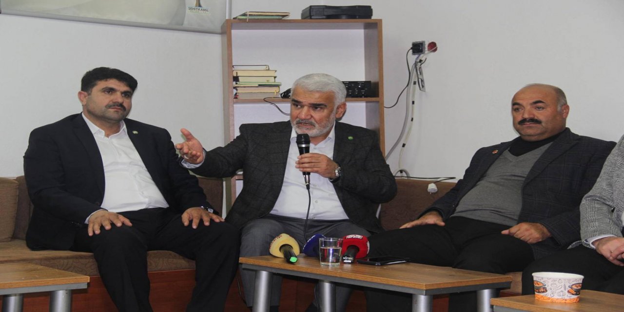 HÜDA PAR Genel Başkanı Zekeriya Yapıcıoğlu: Çiftçinin zarar etmesinin önüne geçilmeli
