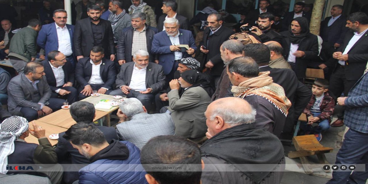 HÜDA PAR Genel Başkanı Zekeriya Yapıcıoğlu'ndan Siverek esnafına ziyaret
