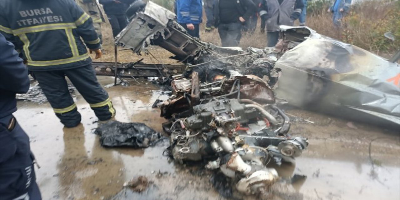 Li Bûrsayê balafirek ket: 2 mirî