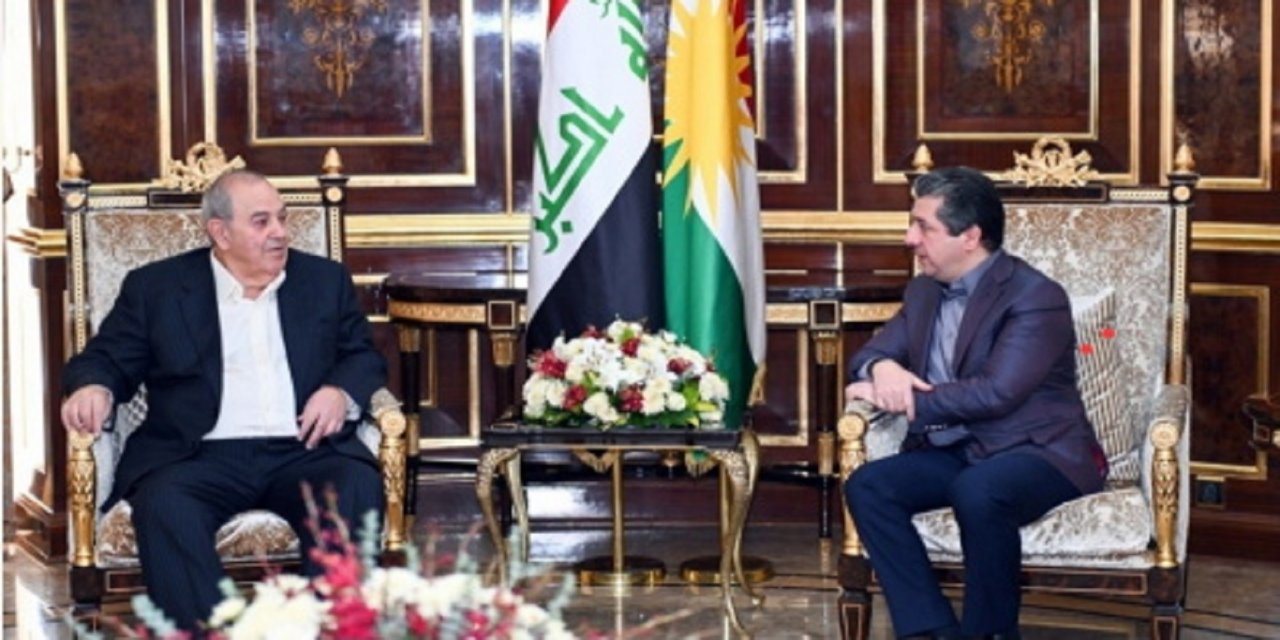 Barzanî pêşwazî li Serokê Hevpeymaniya Niştimanî yê Iraqê kir
