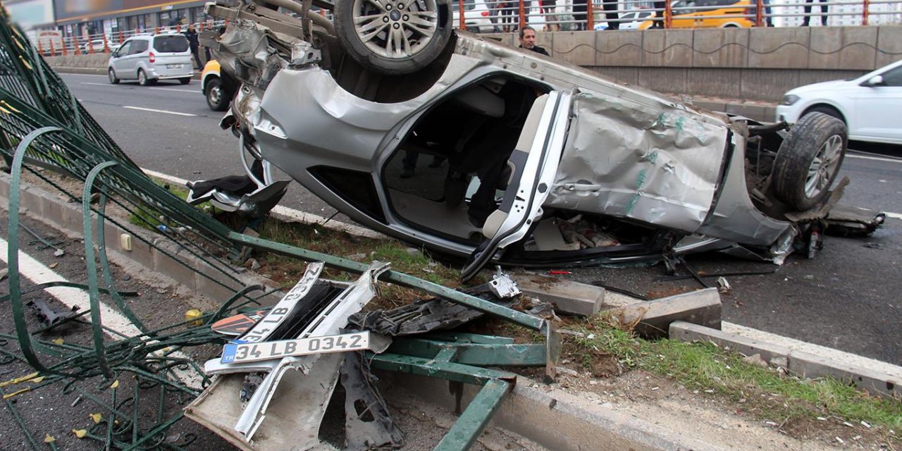 Diyarbakır'da trafik kazası: 1 yaralı