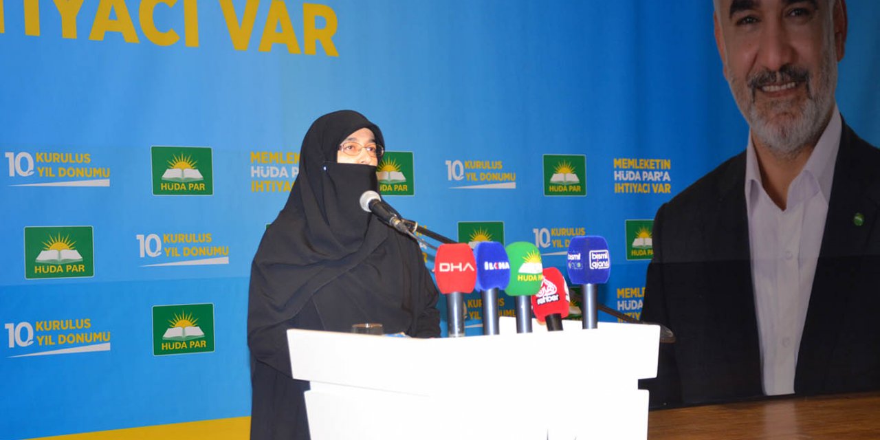 HÜDA PAR GİK Üyesi Sülün: Aile korunmak isteniyorsa çalışmaya 6284'ü değiştirmekle başlanmalı