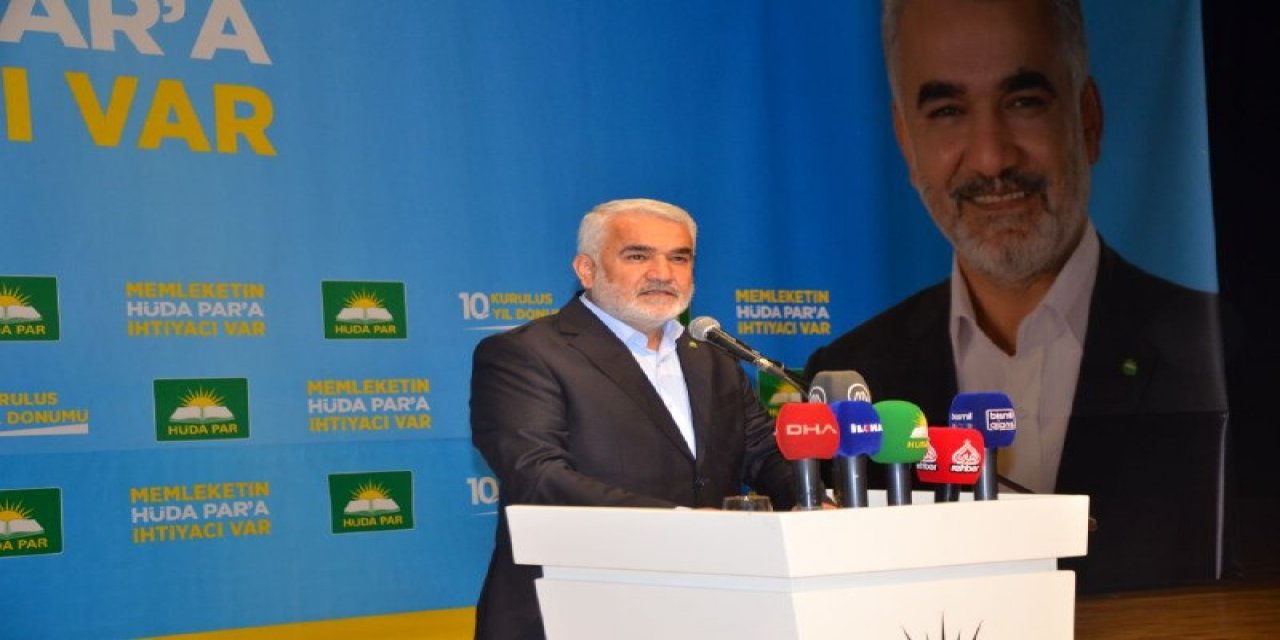 Partisinin 10’uncu kuruluş yıl dönümünde konuşan Yapıcıoğlu: İnsanımızın öncelikli ihtiyacı adalettir!