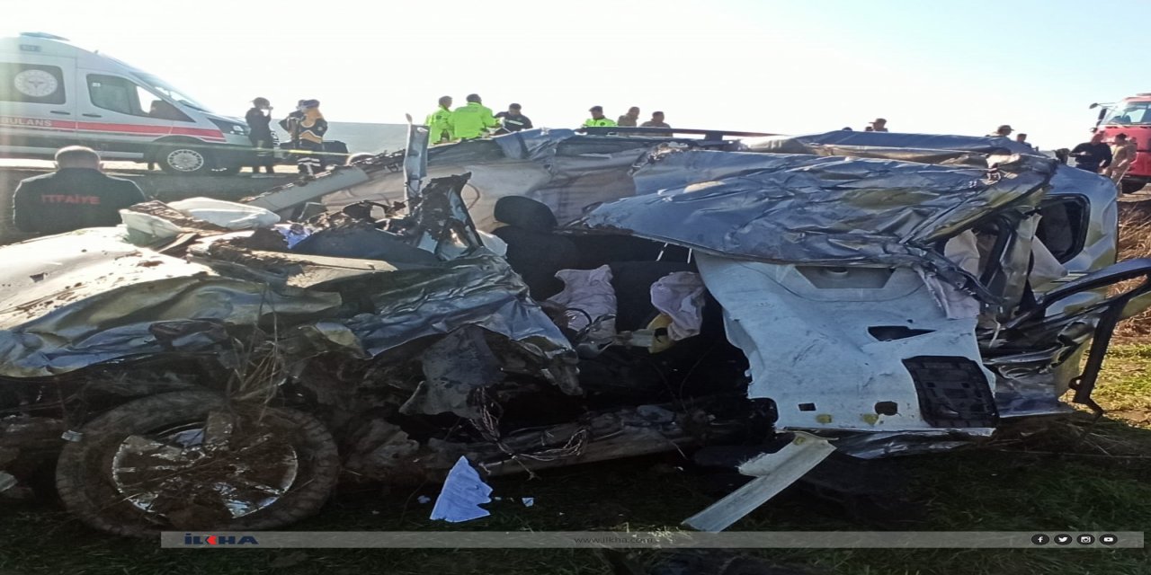 4 kişinin öldüğü kazanın kamera görüntüleri ortaya çıktı