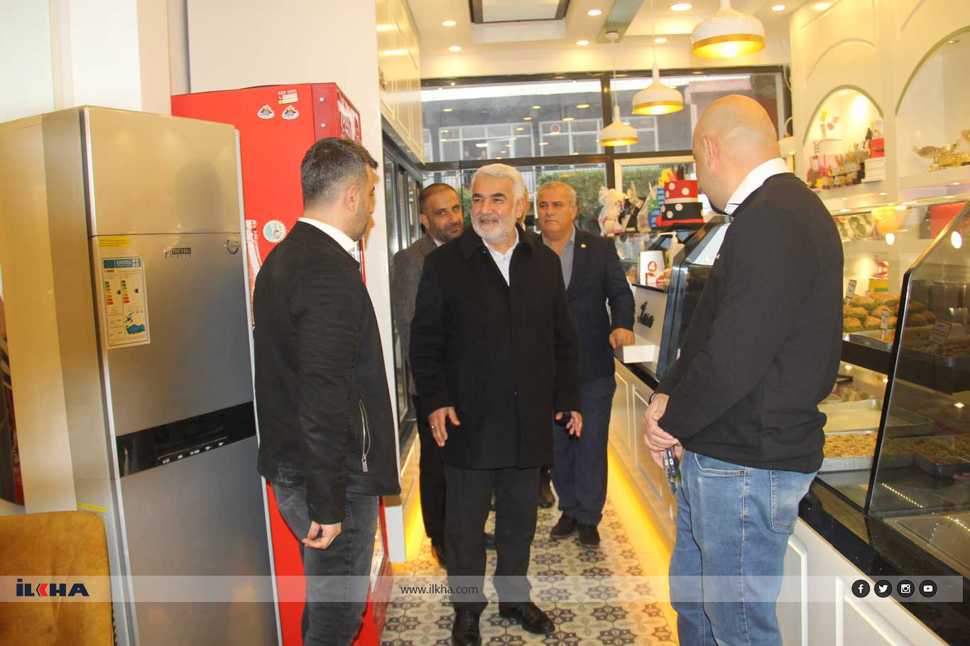 HÜDA PAR Genel Başkanı Zekeriya Yapıcıoğlu'ndan Hatay esnafına ziyaret