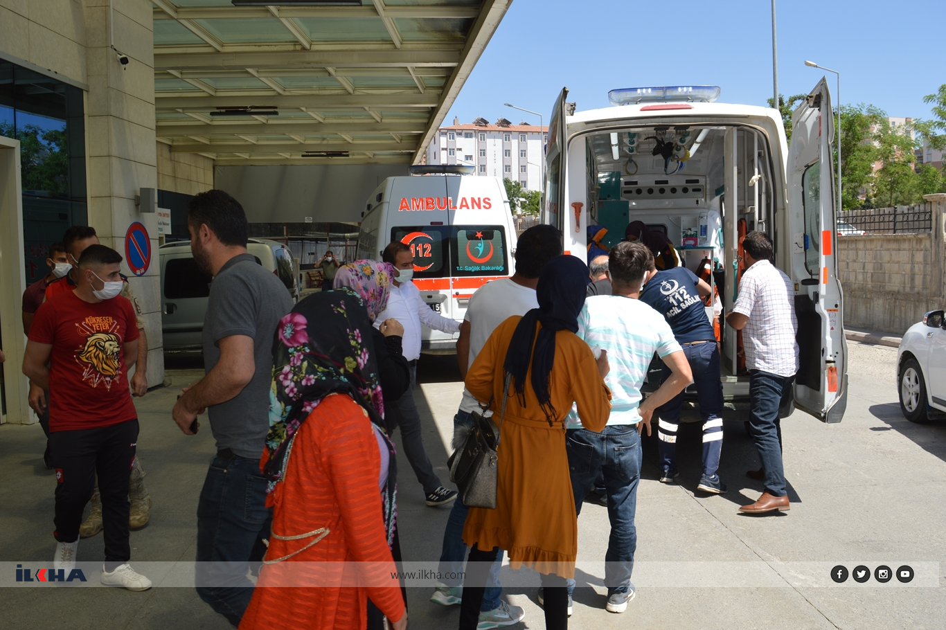 Pîreka ku ji qata 7emîn ket xwarê giran birîndar bû